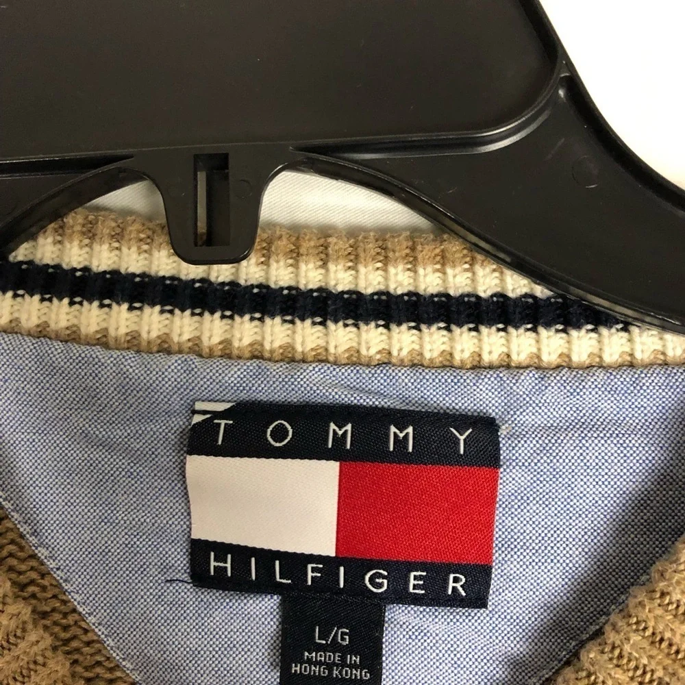 Tommy Hilfiger Sweater Large Vtg